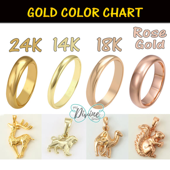 Gold Color Chart