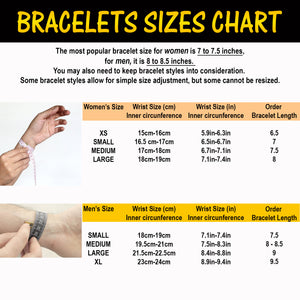 Bracelets Size Chart