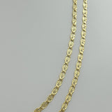 Chains - 14K Gold Plated. Mariner Style Star - 5mm W - Different Sizes (PACK OF 3)
