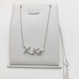 CLOSEOUT* Necklaces - 925 Sterling Silver. X o X o. Hugs & Kisses.