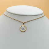 Necklace - Two Tones Gold Plated. First Holly Communion (Optional Pendant Only). *Premium Q*