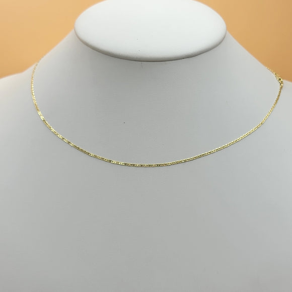 Chains - 14K Gold Plated. Mariner Style - 1.7mm W - 20in L *Premium Q*