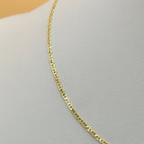 Chains - 14K Gold Plated. Mariner Style - 1.7mm W - 20in L *Premium Q*
