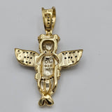 Pendants - 925 Sterling Silver - Gold Plated. Angel.