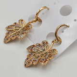 CLOSEOUT* Sets - 18K Gold Plated. Leaves - Leaf. Pendant - Chain - Earrings *Premium Q*