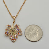 CLOSEOUT* Sets - 18K Gold Plated. Leaves - Leaf. Pendant - Chain - Earrings *Premium Q*