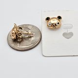 CLOSEOUT* Sets - 18K Gold Plated. Panda Bear Set For Kids Girls. *Premium Q*