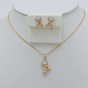 CLOSEOUT* Sets - 18K Gold Plated. Boy Set. *Premium Q*