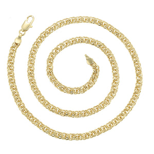Chains - 14K Gold Plated. Double Link Style - 5mm L *Premium Q*
