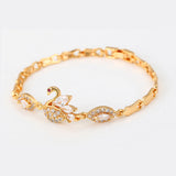 Bracelets - 18K Gold Plated. Swan. Cisne *Premium Q*