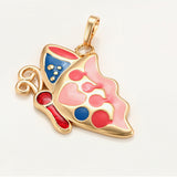 Pendants - 18K Gold Plated. Multicolor Butterfly. Mariposa  *Premium Q*