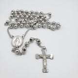 Rosary - Stainless Steel. Miraculous Medal Necklace. Medalla Milagrosa. Premium Q