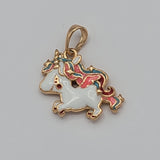 Pendants - 18K Gold Plated. Unicorn. Unicornio.  *Premium Q*