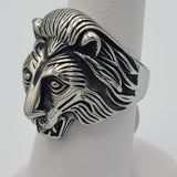 Rings - Stainless Steel. Lion Head Ring. Unisex. Premium Q