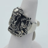 Rings - Stainless Steel. Ganesha Elephant. Unisex. *Premium Q*