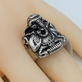 Rings - Stainless Steel. Ganesha Elephant. Unisex. *Premium Q*