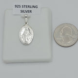 Pendants - 925 Sterling Silver. The Miraculous Medal. Virgen La Milagrosa