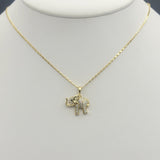 Sets - 14K Gold Plated. Elephant Set. *Premium Q*