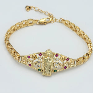 Bracelets - 14K Gold Plated. Saint Jude. Roses. San Judas.
