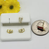 Earrings - 14K Gold Plated. Ice Cream Coke Stud earrings. Girls. Children. *Premium Q*