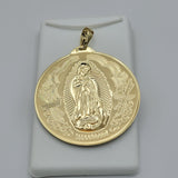 Pendants - Tri Color Gold Plated. Our Lady of Guadalupe. *Premium Q*