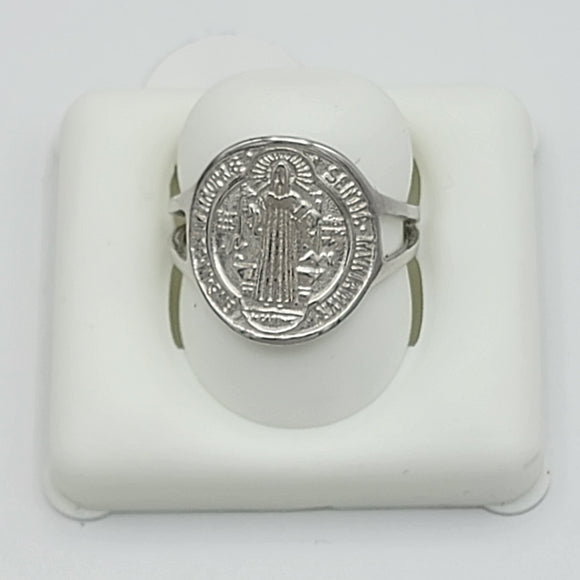 Rings - 925 Sterling Silver. Saint Benedict - San Benito